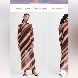 Dress To Lume Print Tulle Dress